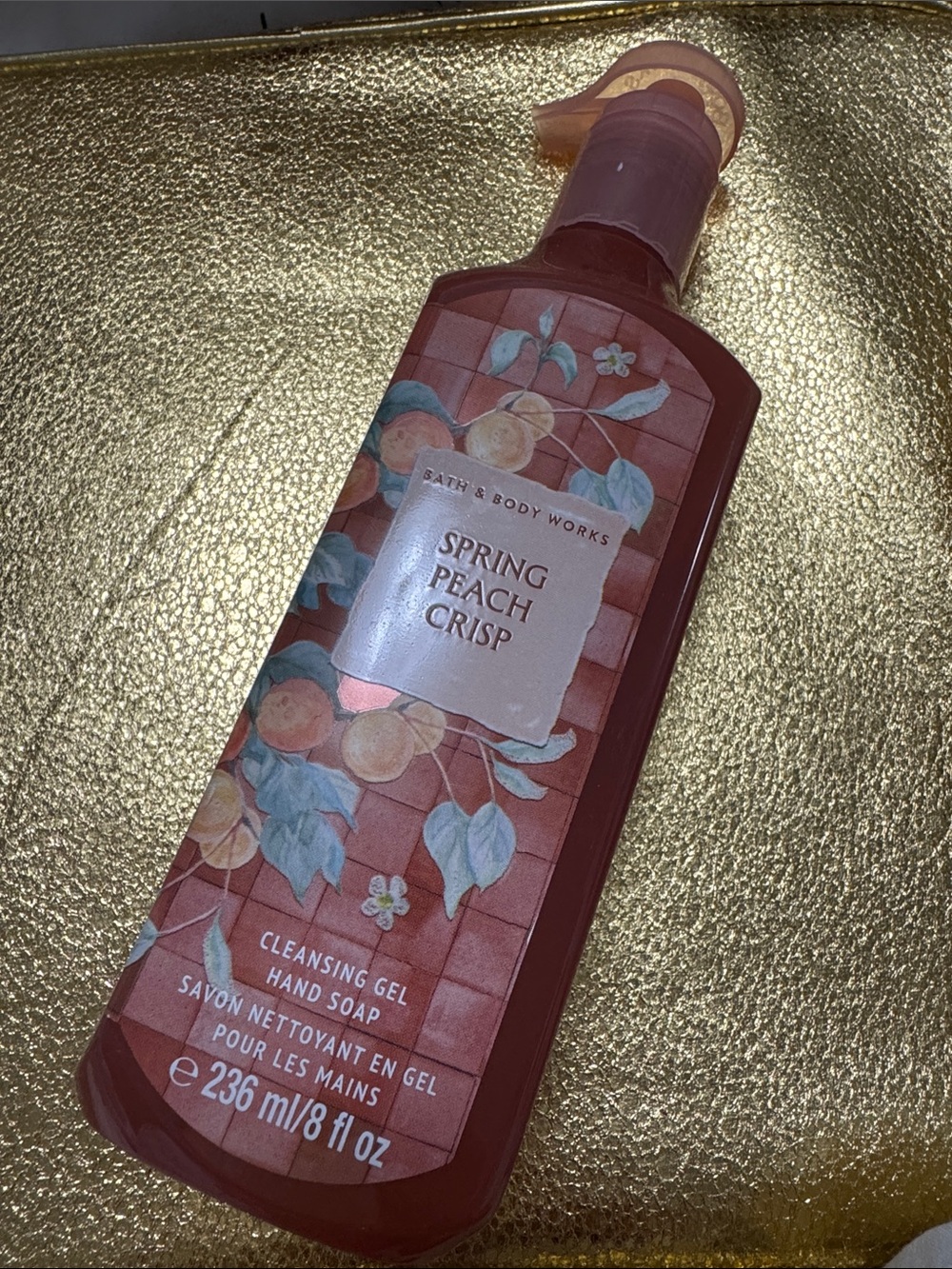 Bath & Body Works Spring Peach Crisp Cleansing Hand Soap